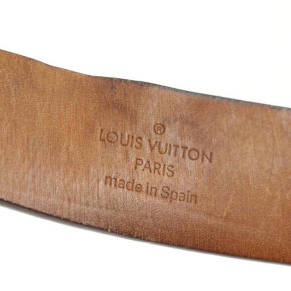 Louis Vuitton 75/30 Damier Ebene Belt 3LV325V